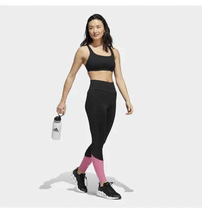 Лосины женские Adidas Designed 2 Move Big Logo Sport Tights Black Gt0172