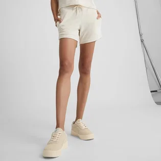 Шорти жіночі Puma Ess Elevated Shorts Beige 677946-87