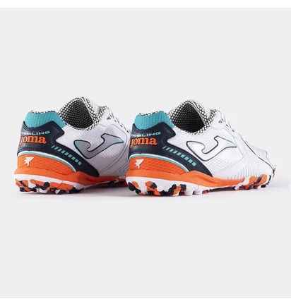 Футзалки мужские Joma Dribling 2432 Orange Turf White DRIW2432TF