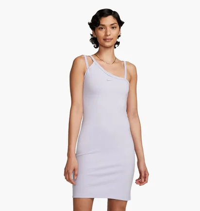 Плаття жіноче Nike Sportswear Everyday Modern Asymmetrical Tank Dress Grey DV7934-536