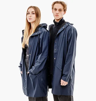 Пальто унісекс Rains Jackets Blue 1202-BLUE