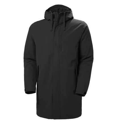 Парка мужская Helly Hansen Mono Material Ins Rain Coat Black 53644-990