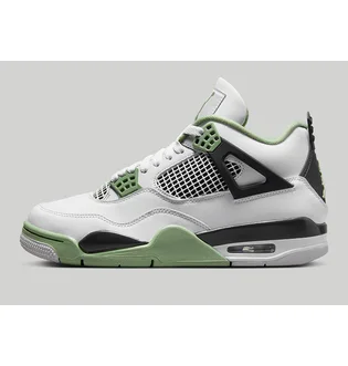 Кроссовки женские Air Jordan 4 Retro Seafoam White Aq9129-103