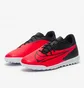Сороконожки унисекс Nike Phantom Gx Club Tf Red/Black DD9486-600