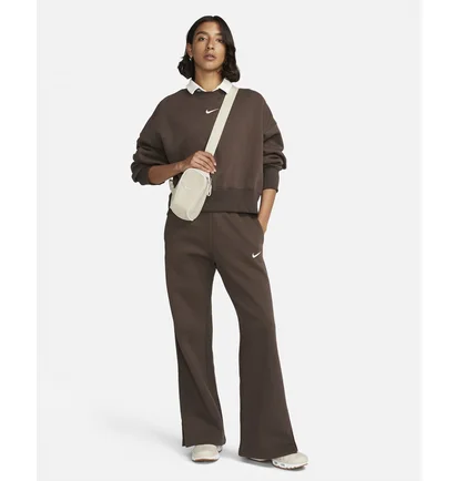 Штани жіночі Nike Sportswear Phoenix Fleece WomenS High-Waisted Wide-Leg Sweatpants Brown DQ5615-237