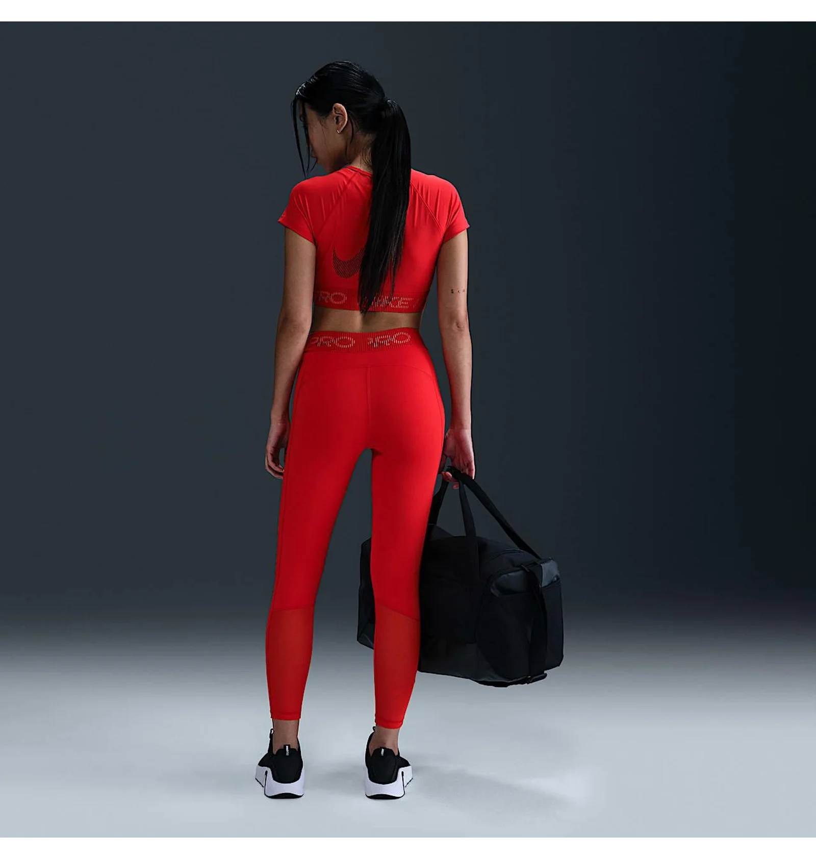 ᐉ Леггинсы женские Nike Pro Dri-Fit Mid-Rise 7/8 Tight Grx Red