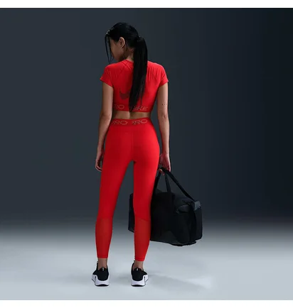 Леггинсы женские Nike Pro Dri-Fit Mid-Rise 7/8 Tight Grx Red HJ1219-657