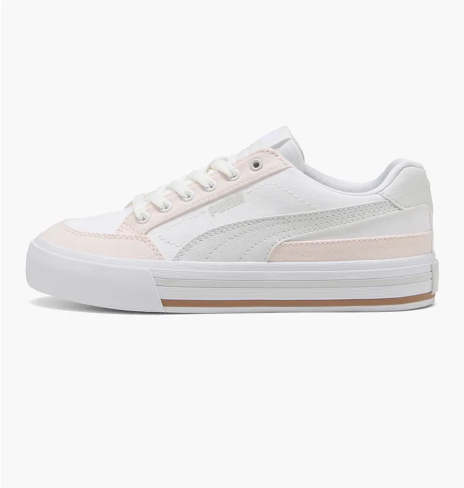 Кросівки унісекс Puma Court Classic Vulcanised White/Pink 396353-37