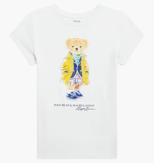 Футболка детская Polo Ralph Lauren Regular Fit White 313901142001