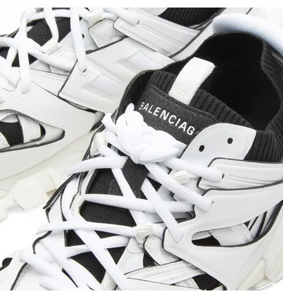 Кроссовки мужские Balenciaga Track Sock Sneaker White 736330-W3SKC-9010
