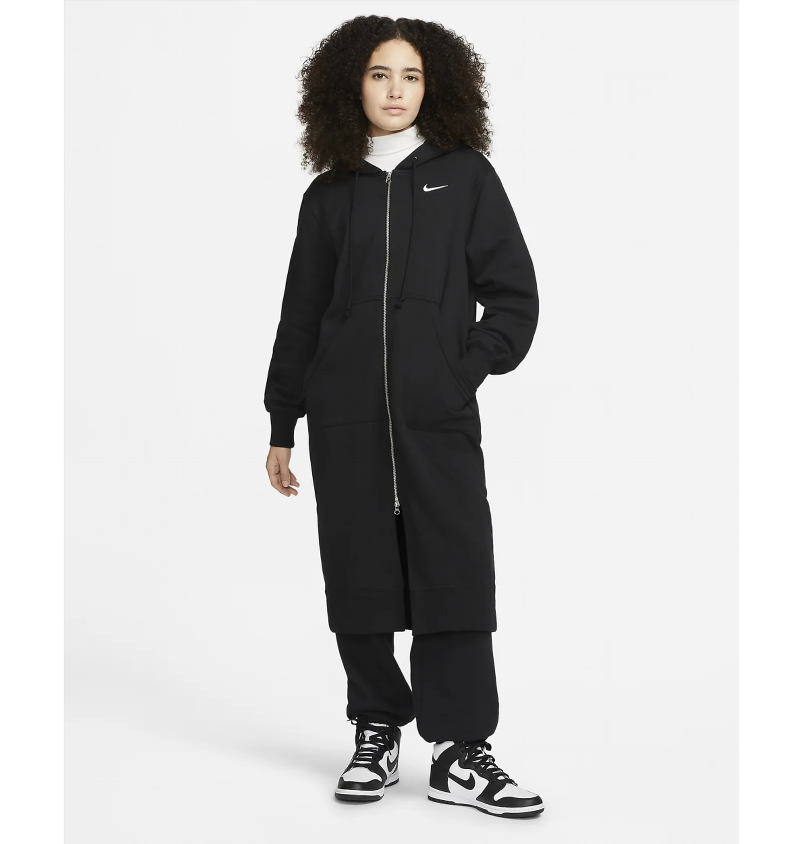 ᐉ Толстовка женская Nike Sportswear Phoenix Fleece Oversized Long
