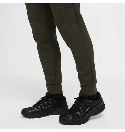Штаны мужские Nike Tech Fleece Black/Olive HV0959-355