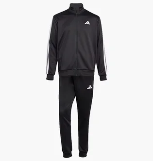 Спортивный костюм мужской Adidas Sportswear Basic 3-Stripes French Terry Black JC5375