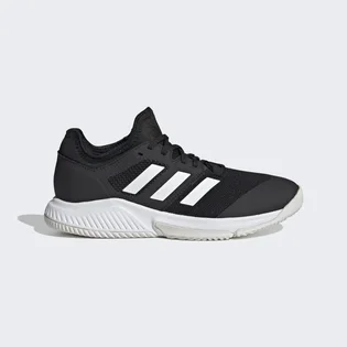 Кроссовки женские Adidas Court Team Bounce Indoor Shoes Black/White Fx1804