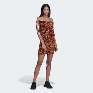 Плаття жіноче Adidas Rich Mnisi Dress Black/Orange Hc4466