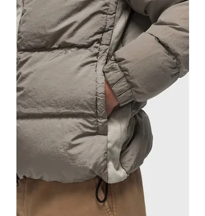 Пуховик мужской Stone Island Crinkled Econyl® Grey 811541419-V0097