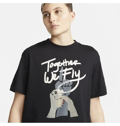 Футболка женская Nike Swoosh Fly Black Dr2595-010