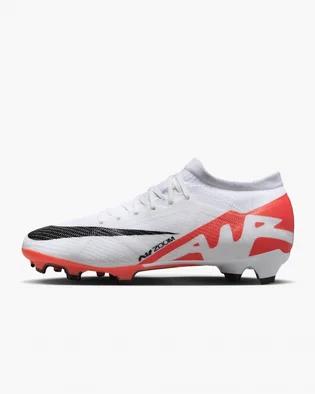 Бутси унісекс Nike Mercurial Vapor 15 Pro Firm-Ground Soccer Cleats White/Red DJ5603-600