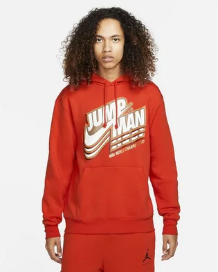 Худі чоловіче Air Jordan Jumpman Orange DC9604-673