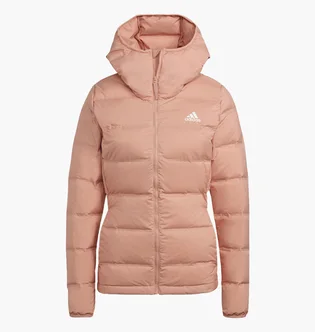 Пуховик жіночий Adidas Helionic Down Jacket Peach GT9201