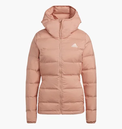 Пуховик жіночий Adidas Helionic Down Jacket Peach GT9201