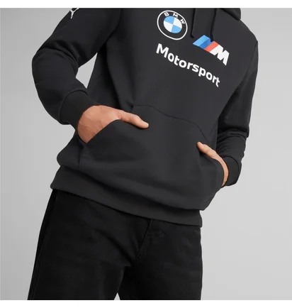 Худи мужское Puma Bmw M Ess Ft Black 538143-01