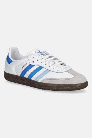 Кроссовки детские Adidas Samba Og White/Grey JP5491
