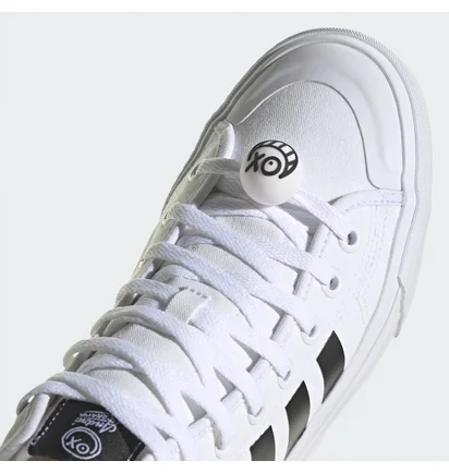 Кроссовки мужские Adidas Nizza High Rf X André Saraiva Shoes White Hq6861