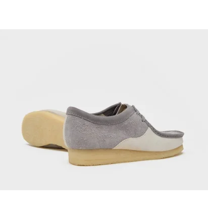 Туфлі чоловічі Clarks Originals Wallabee Grey 26176525