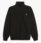 Світшот чоловічий Carhartt Wip American Script Half Zip Sweatshirt Black I027014-89XX