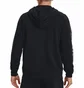 Толстовка мужская Under Armour Rival Fleece Chroma Full Zip Training Hoody Black 1370344-001