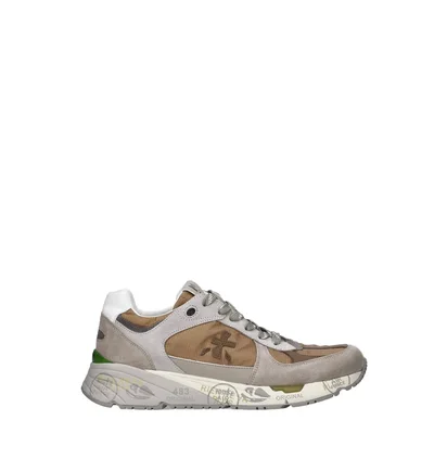 Кроссовки мужские Premiata Mase Grey/Brown VAR.7240
