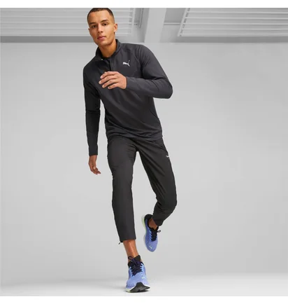 Олимпийка мужская Puma Run Cloudspun Black 523272-01