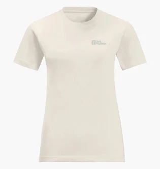 Футболка жіноча Jack Wolfskin Essential White 1808352-5127