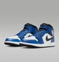 Кроссовки мужские Air Jordan 1 Mid Blue/White DQ8426-402