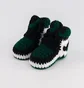 Пінетки дитячі Baby Sneakers Crochet Green AJ156