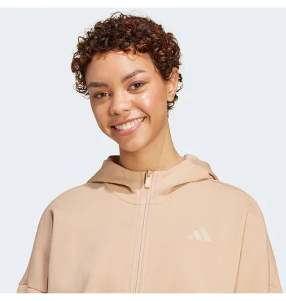 Толстовка жіноча Adidas Future Icons Small Logo Beige JX0440