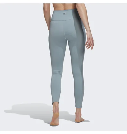 Лосины женские Adidas Yoga Studio 7/8 Tights Blue Hc6639