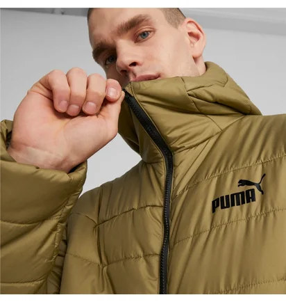 Пуховик мужской Puma Essentials Padded Jacket Olive 848938-93