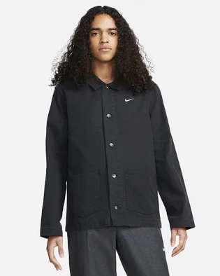 Рубашка мужская Nike Life MenS Unlined Chore Coat Black DQ5184-010
