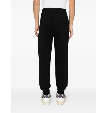 Штани чоловічі C.P. Company Diagonal Raised Cargo Sweatpants Black 17CMSP017A-005086W-999
