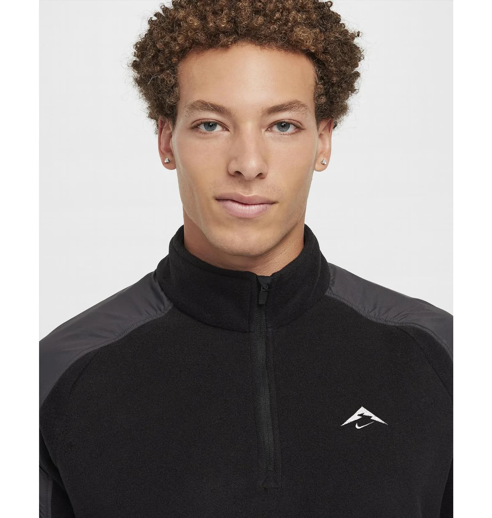 Nike TRAIL POLARTEC 1/4 ZIP FLC ランニングトップ Nike Trail