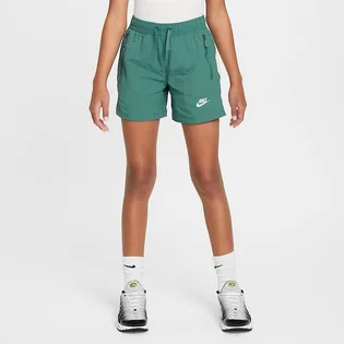 Шорты детские Nike Amplify Woven Turquoise FN9131-361