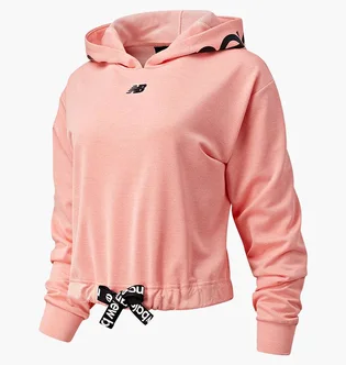 Худі жіноче New Balance Relentless Cinched Hem Pink WT11169PPR