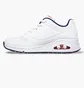 Кросівки жіночі Skechers Uno Stand On Air White 73690-WNVR