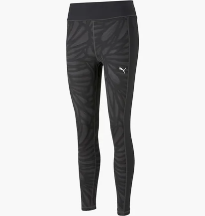 Леггинсы женские Puma Train Favorites Aop High Waist 7/8 Tight Black 522421-51