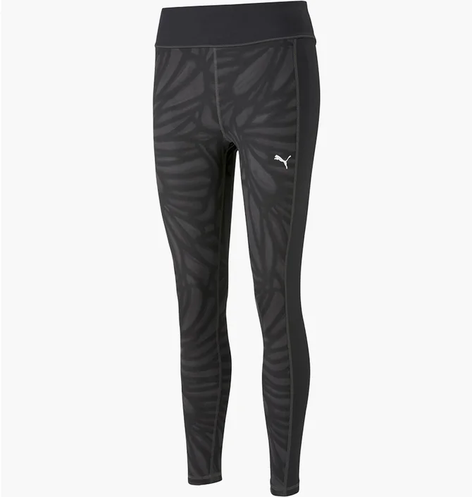 Леггинсы женские Puma Train Favorites Aop High Waist 7/8 Tight Black 522421-51