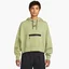Худі жіноче Nike Sportswear Tech Fleece WomenS Over-Oversized Crop Pullover Hoodie Olive DR4973-334