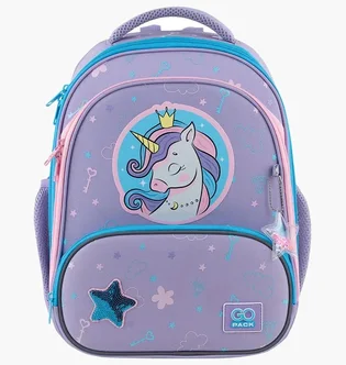 Рюкзак детский GoPack Fairytale Unicorn Violet GO25-597M-3