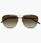 Сонцезахисні окуляри SAINT LAURENT Brown/Gold SL-309-RIMLESS-003-58